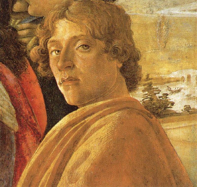 Sandro Botticelli Self-Portrait Spain oil painting art